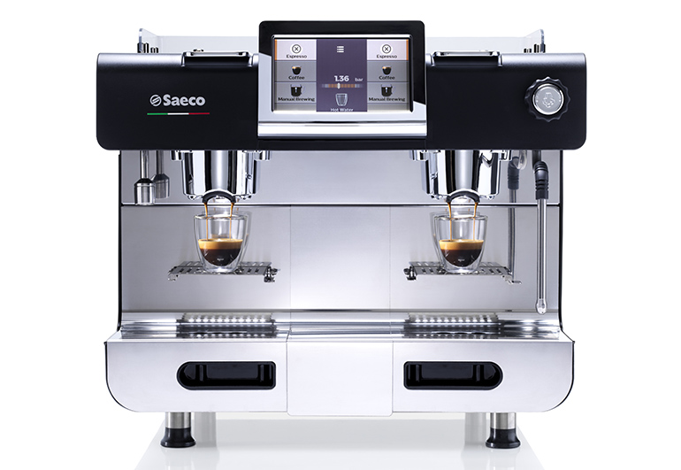 Máquina de café de cápsula con dos grupos Made in Italy - InfoHoreca