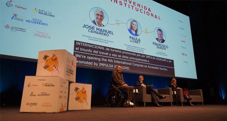 Valencia acoge el IV Congreso Internacional de Turismo Accesible y presenta su Plan de accesibilidad 2024-28 