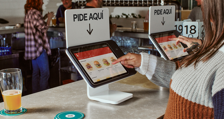 Solución que permite realizar pedidos de autoservicio en restaurantes