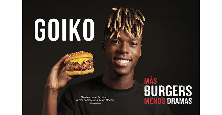 El fichaje de Nico Williams por Goiko: una estrategia de marketing gastronómico para conectar con el público joven