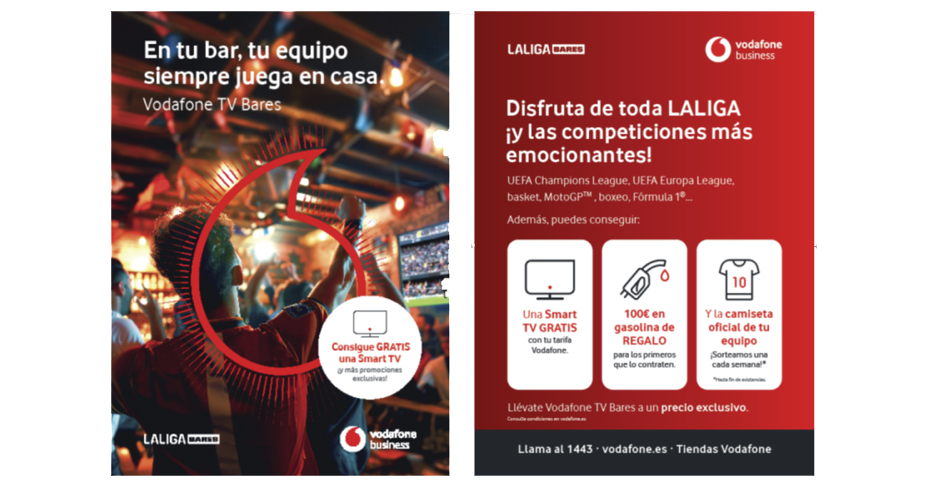 vodafone bares promoción